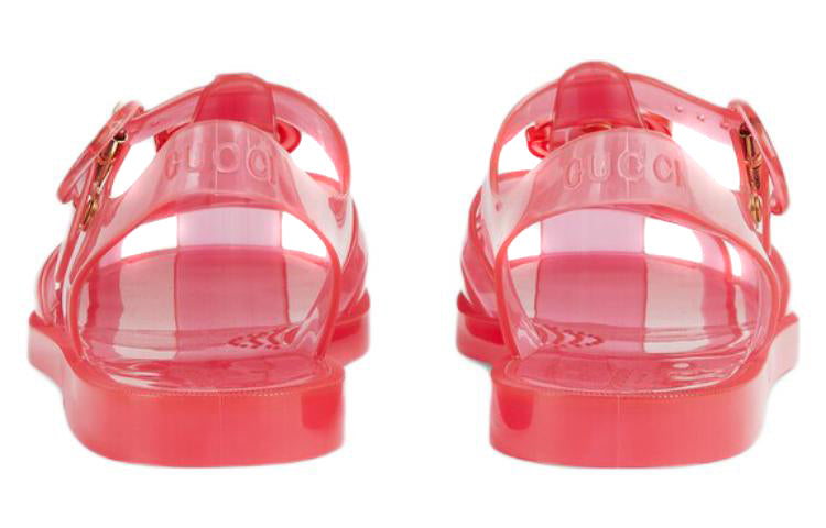 (WMNS) Gucci GG Fisherman Sandal 'Deep Coral' 676970-JFM00-6656