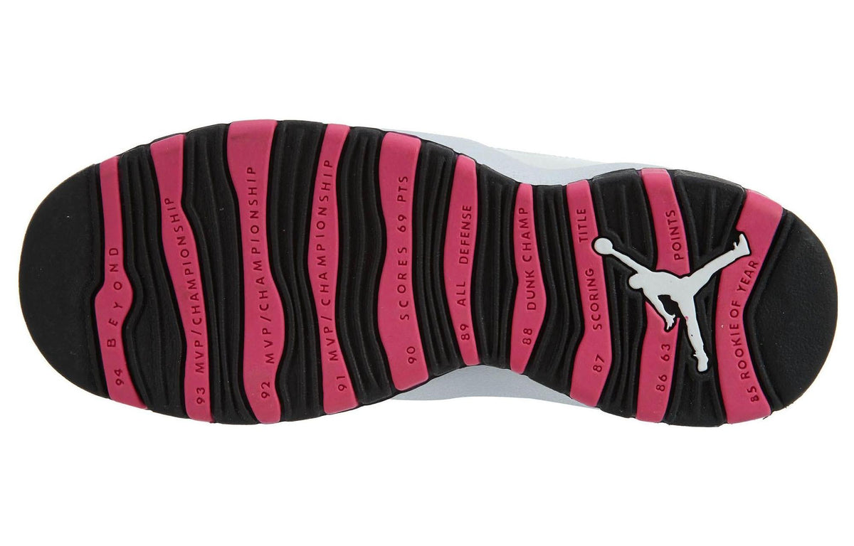 (GS) Air Jordan 10 Retro 'Vivid Pink' 487211-008