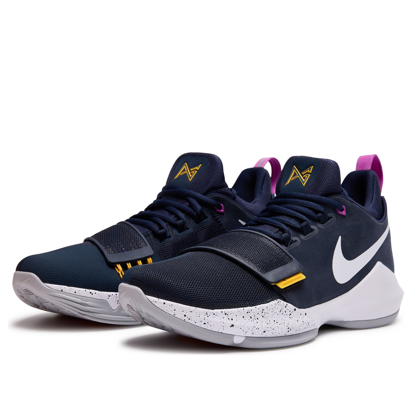Nike PG 1 The Bait 2026 'Obsidian University Gold Hyper Violet Wolf Grey' IV2869-417
