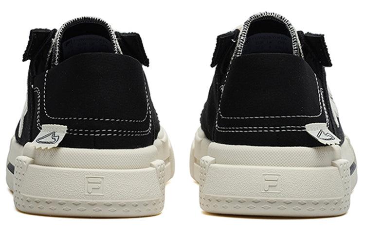 (WMNS) FILA FUSION x Wallride DX Skate Shoes 'Black White' T12W228203FBA