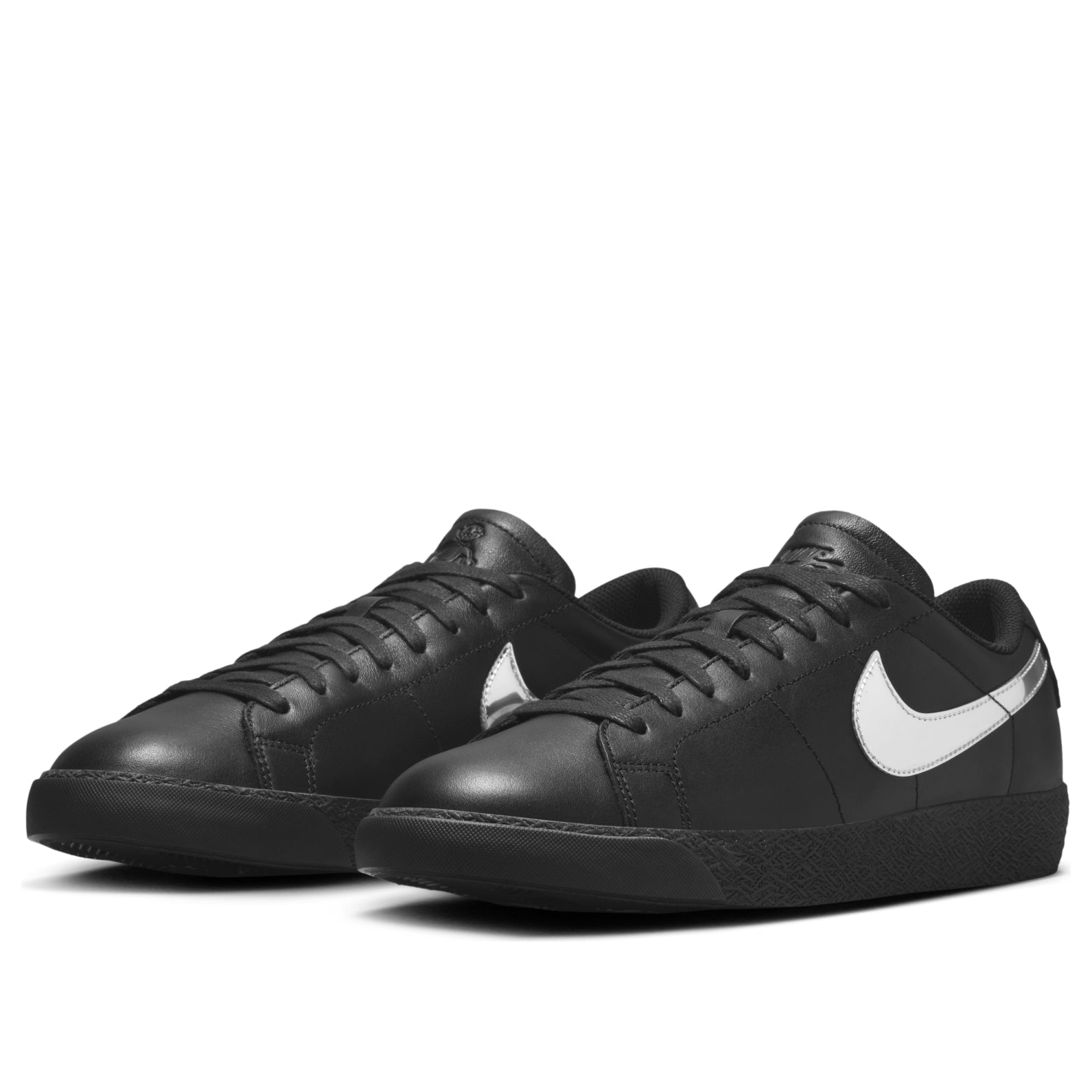 Nike x Dancer Skateboards SB Zoom Blazer Low 'Black Metallic Silver'  HJ6703-001