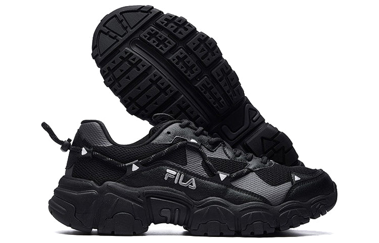 (WMNS) FILA Cat Claw Sports Casual Sneakers 'Black' F52W242110FBK