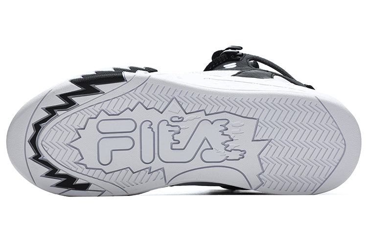 (WMNS) FILA FUSION Desperado Vintage Basketbal Shoes 'White Black' T12W243221FWB