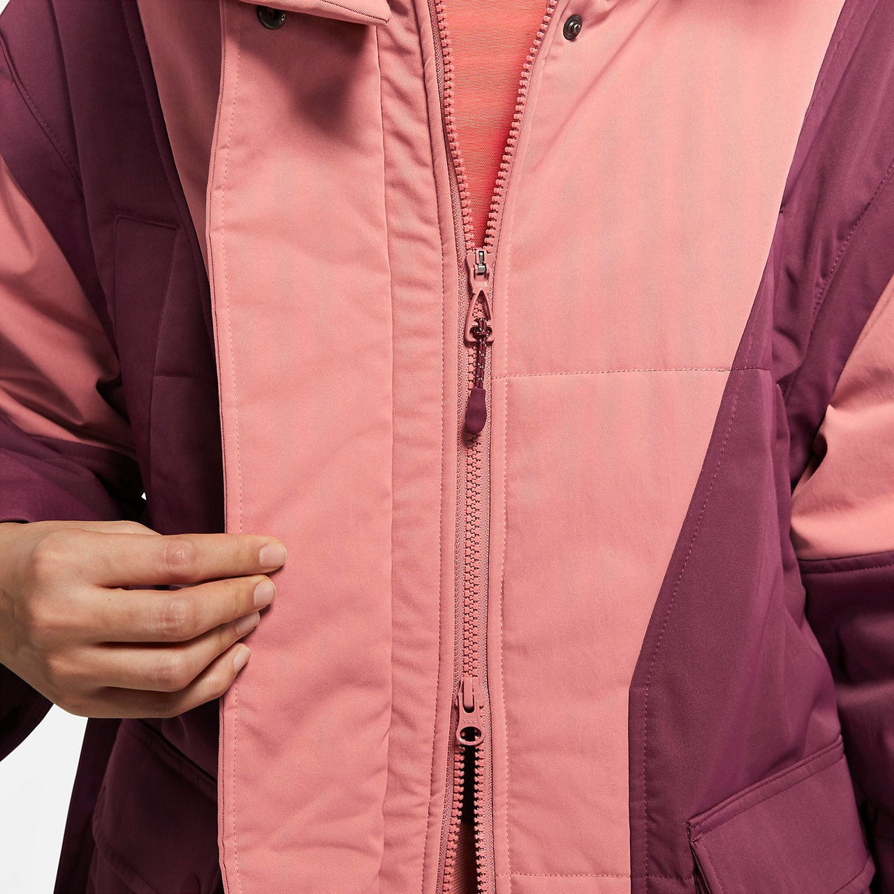 (WMNS) Air Jordan 23 Engineered Parka Oversized Fit 'Pink' DQ9805-689