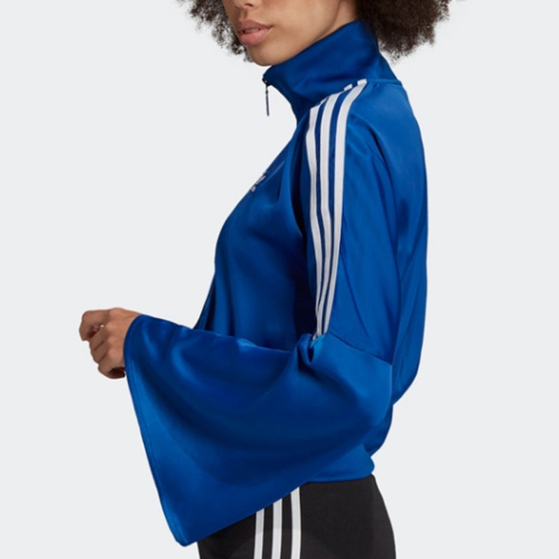 (WMNS) adidas Satin Track Jacket 'Royal Blue' ED4772