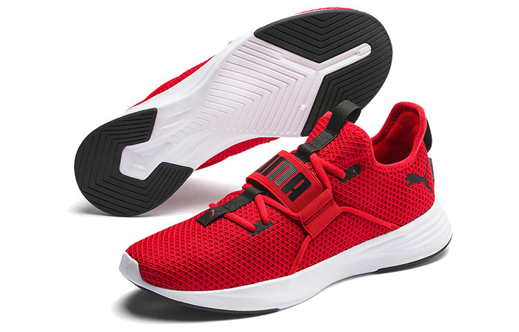 PUMA Persist Xt Knit Low Top Running Shoes Red/Black/White 192616-08