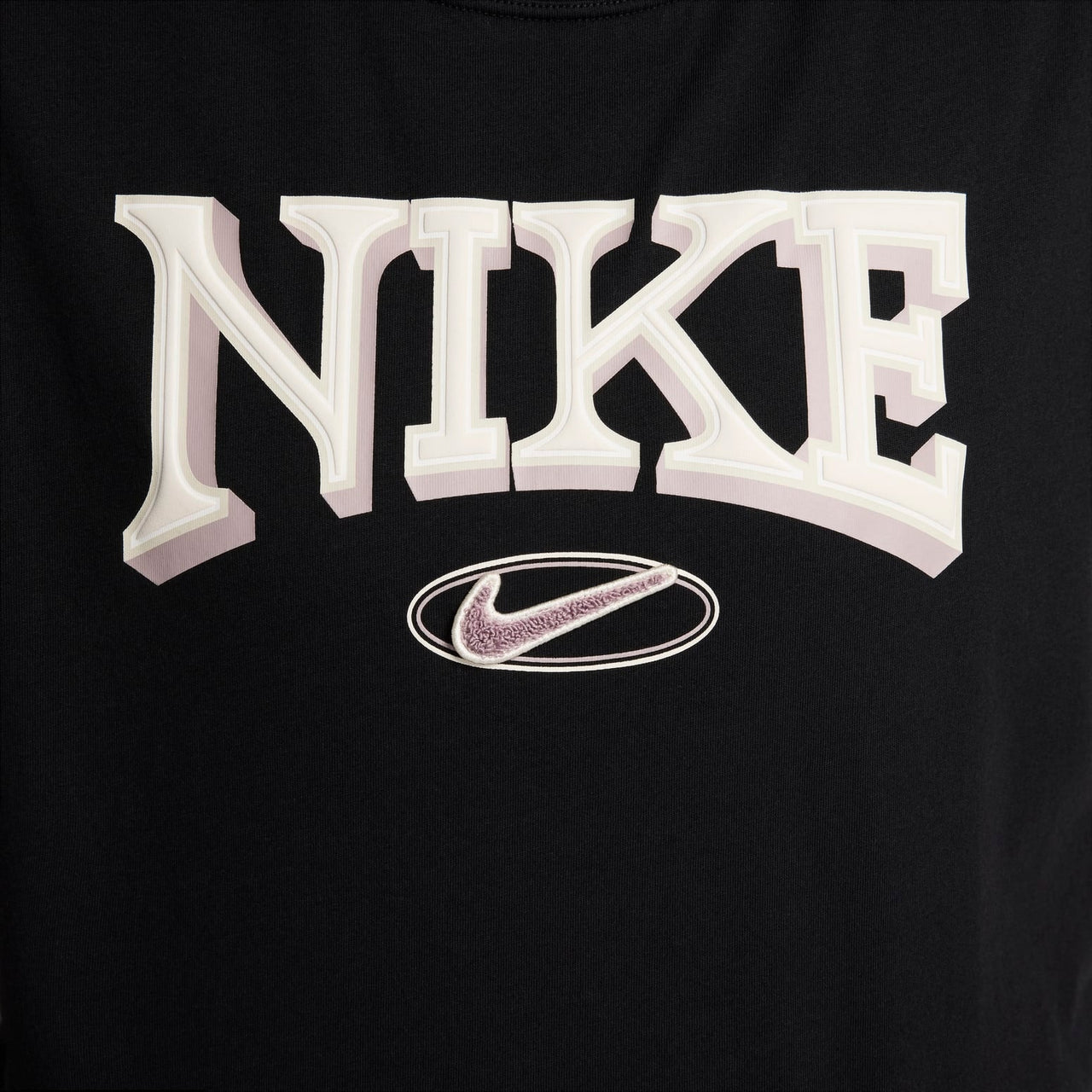 (WMNS) Nike Sportswear Loose Short-Sleeve Cropped T-Shirt 'Black' FZ2856-010