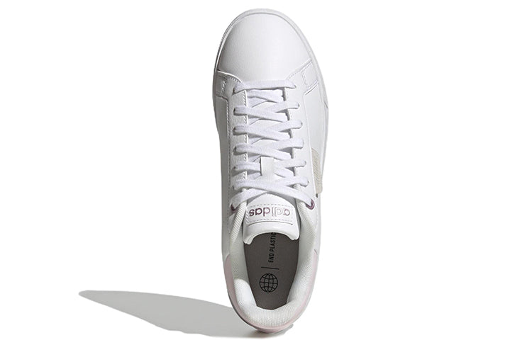 (WMNS) adidas Court Silk 'White Almost Pink' GY9256