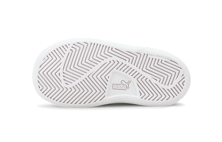 (TD) PUMA Smash V2 Casual Sneakers White/Pink 365174-24
