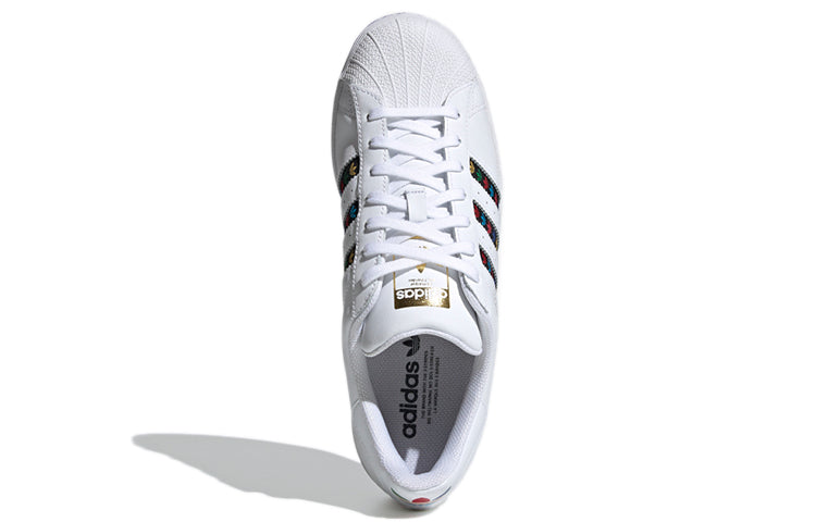 adidas Superstar 'White Black Multi' FZ0059 • SneakerSouqq