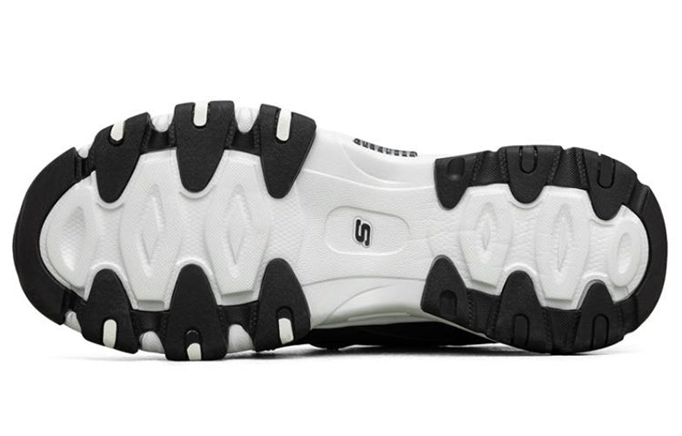 Skechers D'Lites 2.0 Running Shoes Black/White 888025-BKW