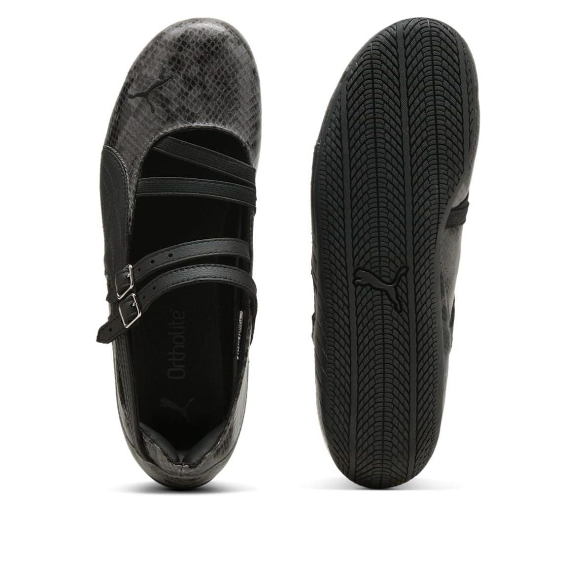 (WMNS) PUMA Speedcat Ballet Snake 'Cool Dark Gray Black' 405326-02