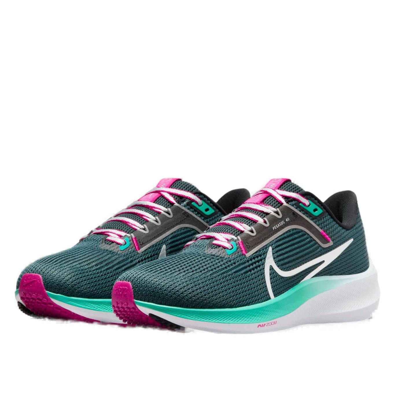(WMNS) Nike Air Zoom Pegasus 40 'Deep Jungle White' DV3854-301