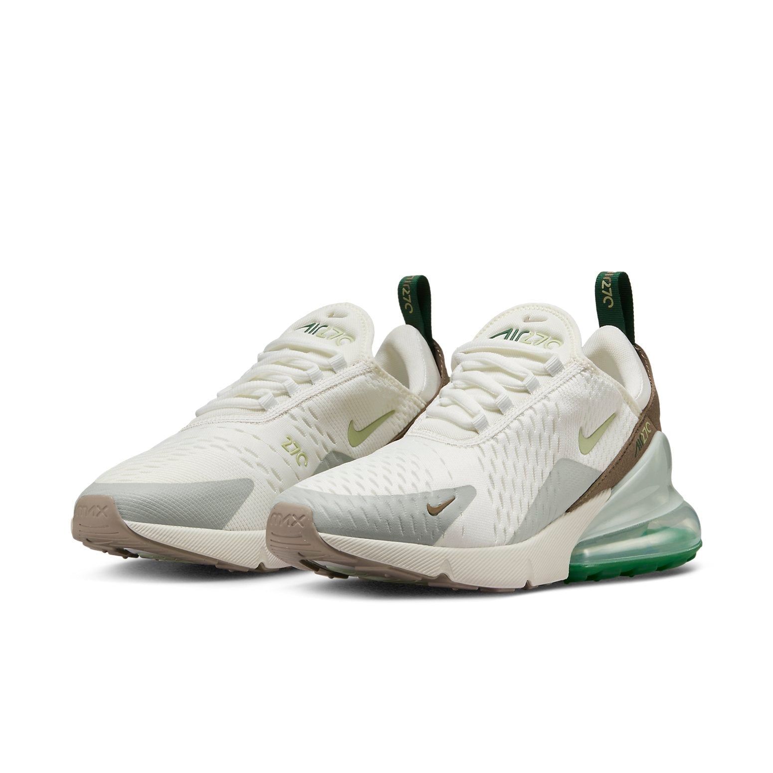 (WMNS) Nike Air Max 270 'White Gorge Green' DX8957-100