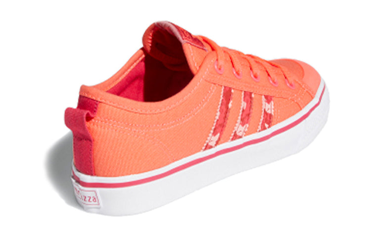(GS) adidas Nizza J 'Orange White' FW0654