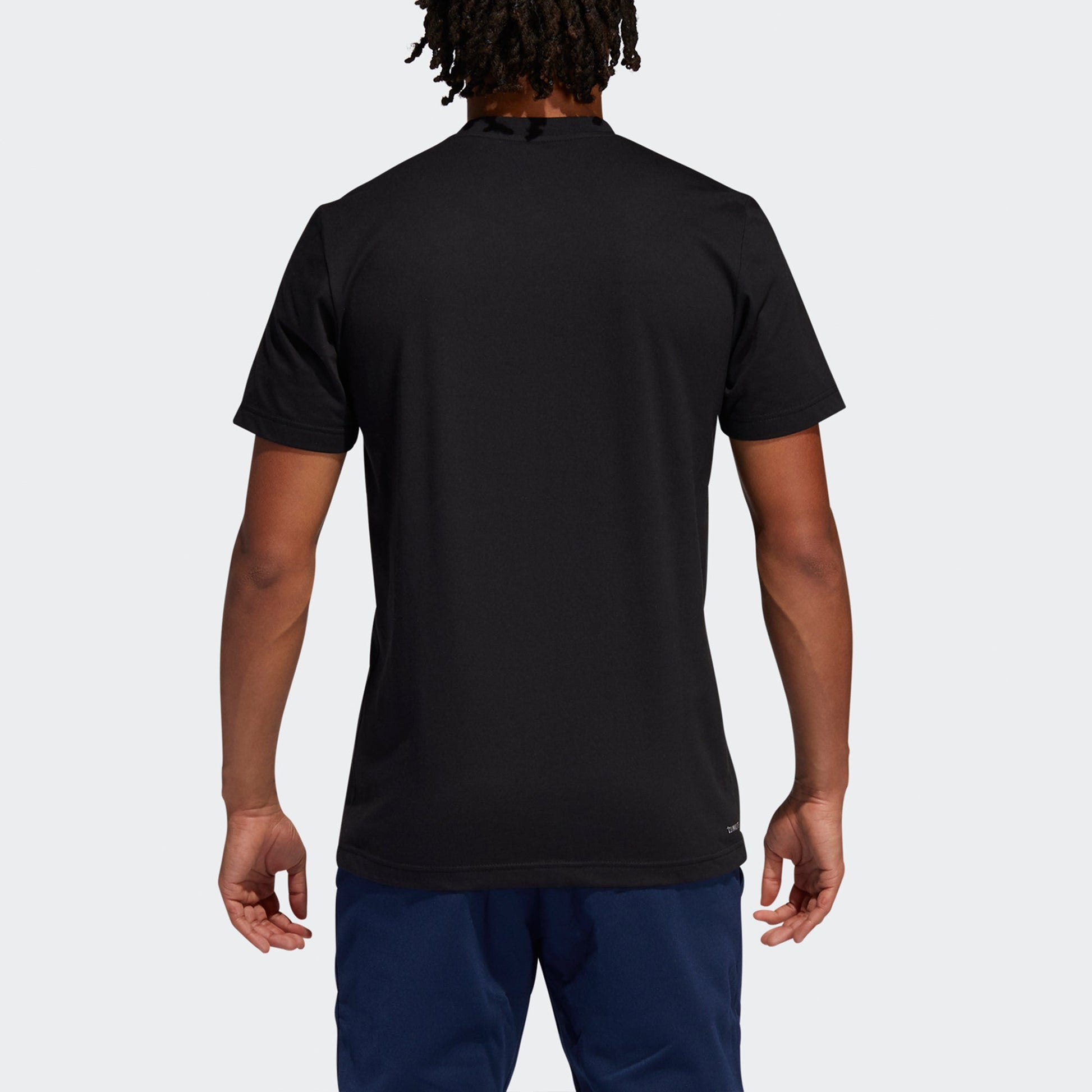 adidas Batw Verbiage Short Sleeve Men's Black DX7002