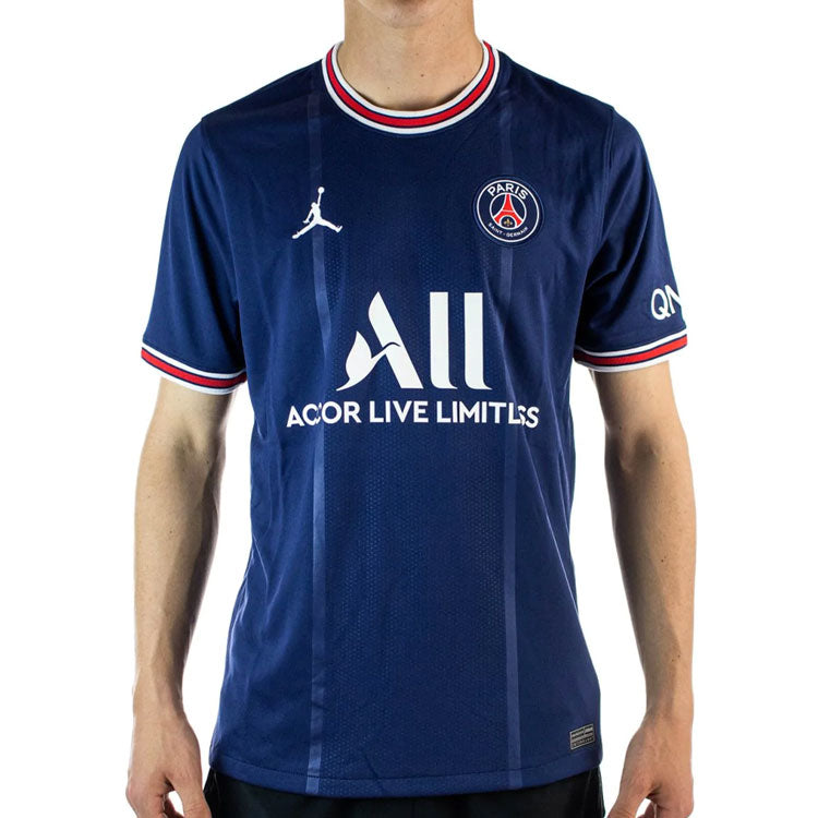 Air Jordan Paris Saint-Germain Stadium 21/22 Home Jersey 'Navy Blue' CV7903-411