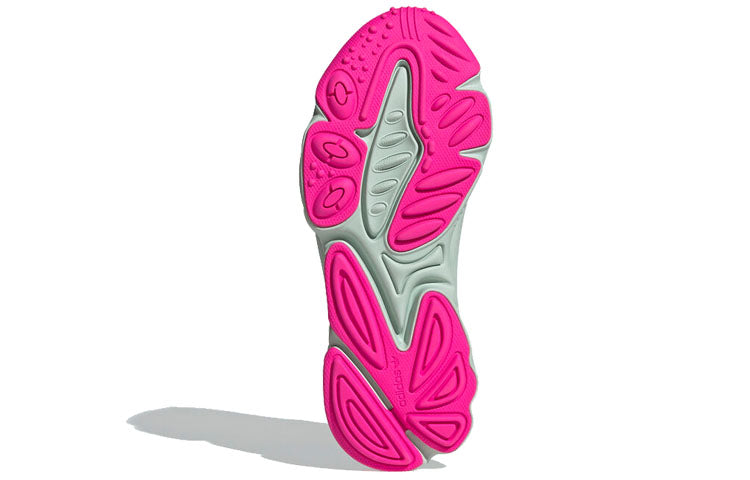 (WMNS) adidas Ozweego 'Black Shock Lime Pink' EE5714