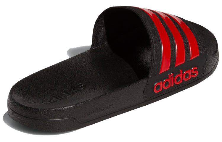 adidas Adilette Cloudfoam 'Black Scarlet' EG1884