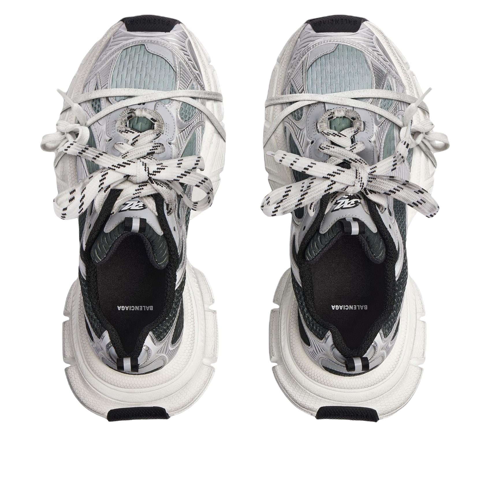 (WMNS) Balenciaga 3XL Gradient Sneaker 'Black Grey White' 734731W3XGM1190
