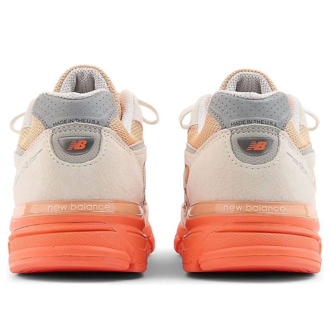 New Balance 990v4 Made in USA 'Moonbeam Tangerine Heat Orange' U990MO4