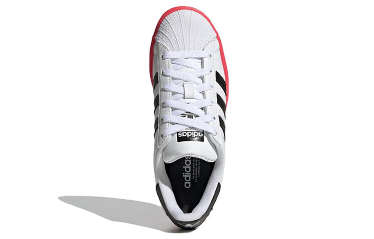 (GS) adidas originals Superstar 'Paint Drip - White Turbo' GY3327