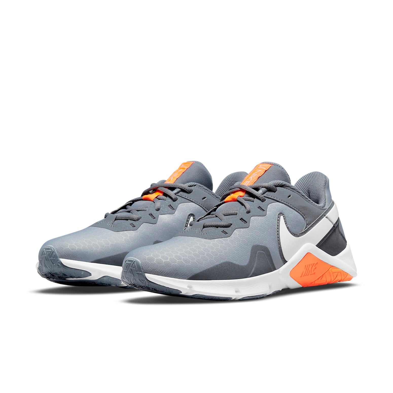 Nike Legend Essential 2 'Wolf Grey Total Orange' CQ9356-007
