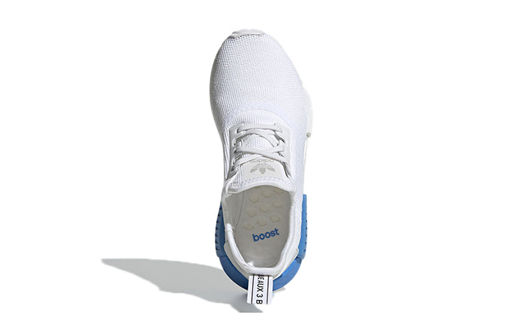 (GS) adidas NMD_R1 J 'White Real Blue' EE6677
