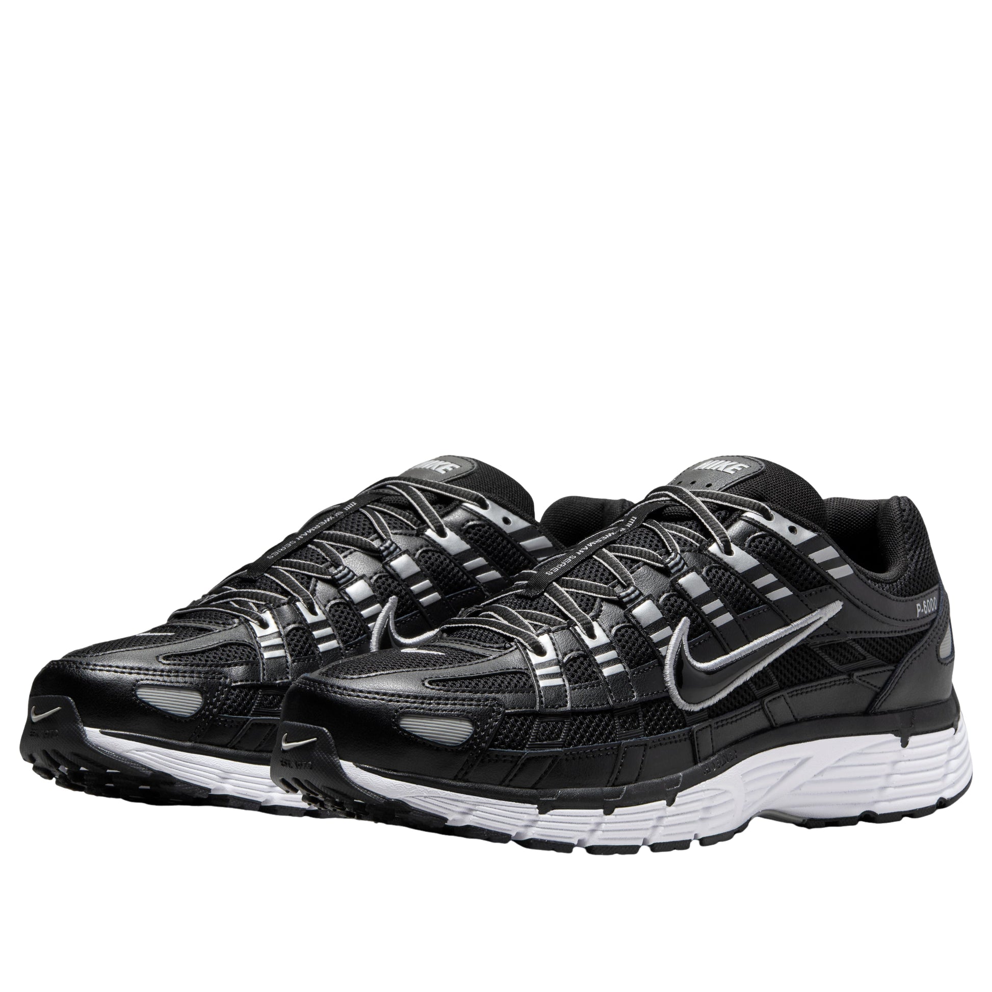 Nike P-6000 'Black White Metallic Silver' CD6404-026