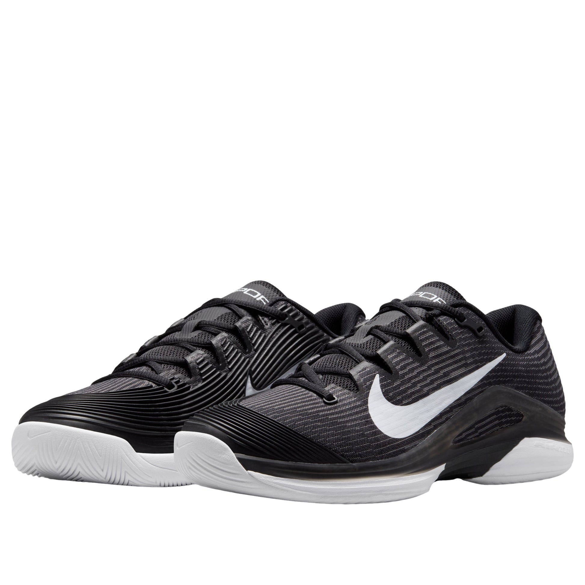 Nike Court Air Zoom Vapor 12 HC 'Black Dark Smoke Grey White' FV5552-001