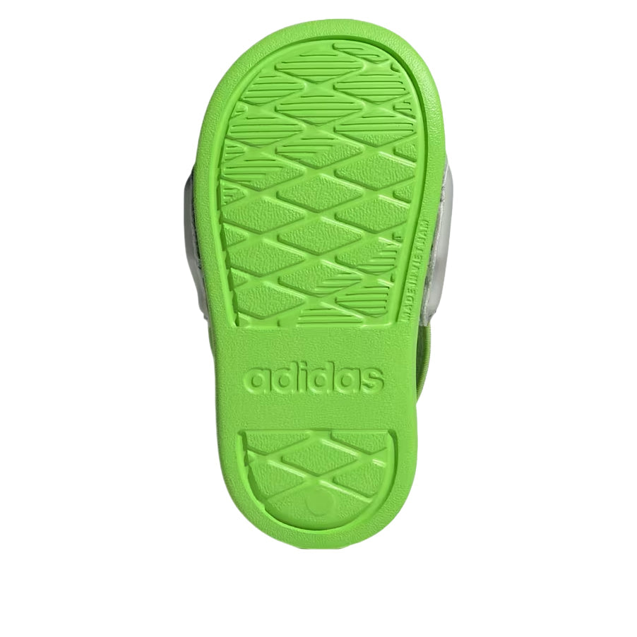 (TD) adidas x Pixar Toy Story Adilette Estrap Slides 'Semi Solar Green Purple Burst Grey Two' JQ4369