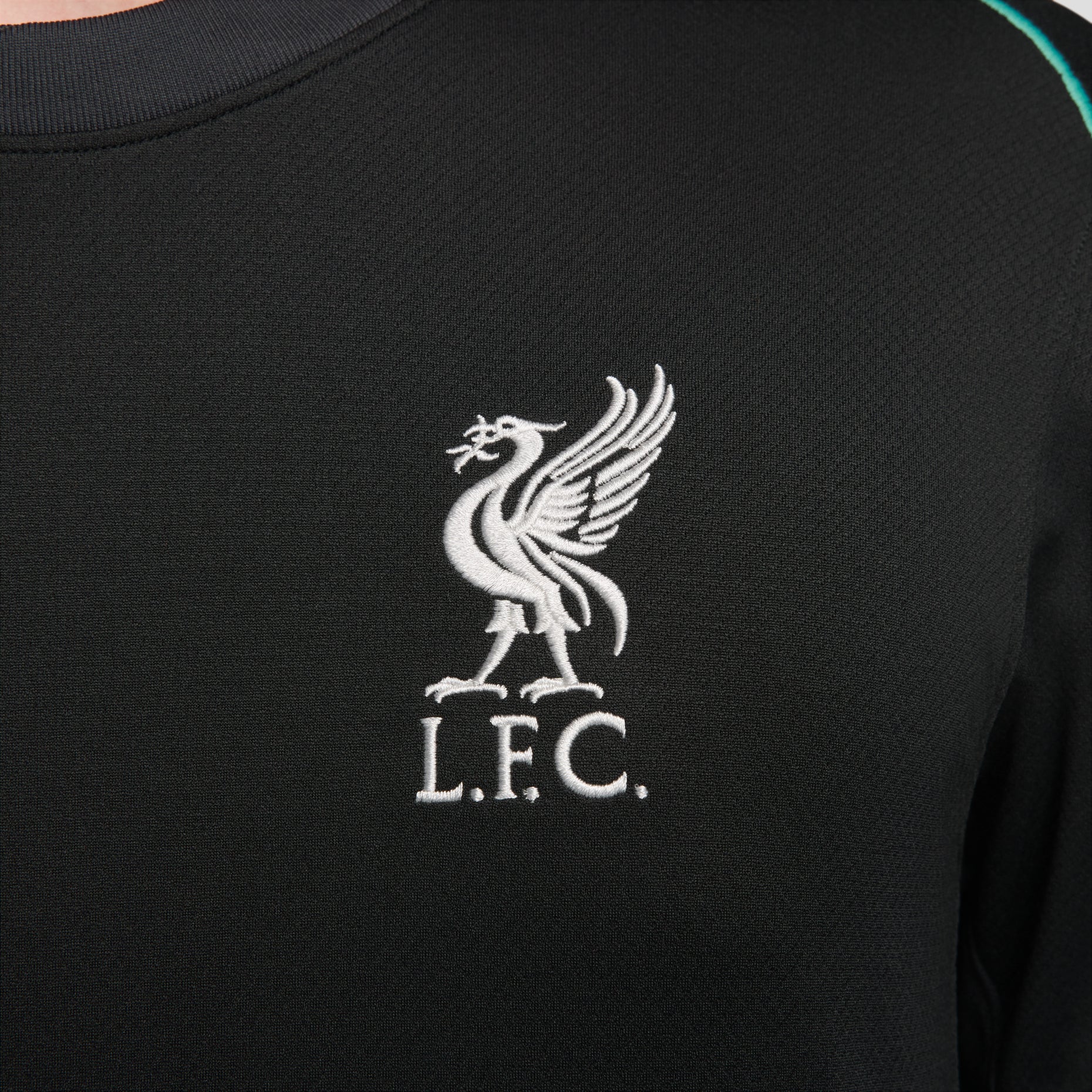Nike Dri-FIT Liverpool FC 2024/25 Stadium Away Jersey 'Black Teal' FN8780-322