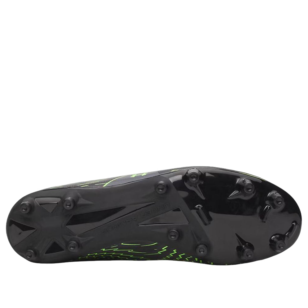 Under Armour Shadow Club 4 FG 'Black Titan Gray Hyper Green' 6006232-001
