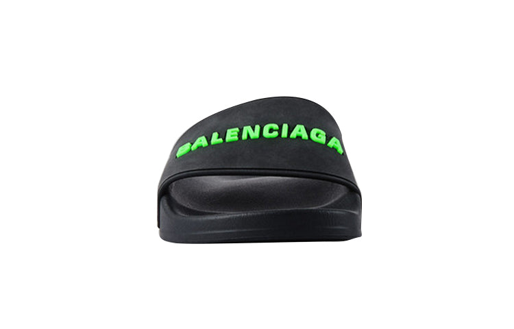 (WMNS) Balenciaga Pool Sandals Black 565547W1S811030