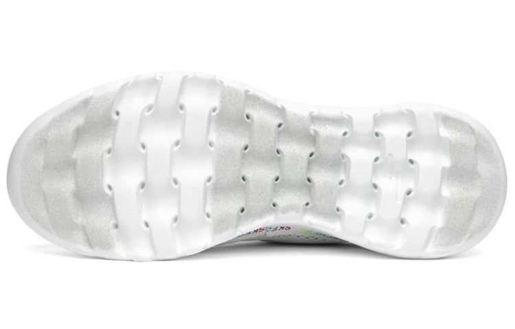 (WMNS) Skechers Go Walk Joy Running Shoes White 124088-WMLT
