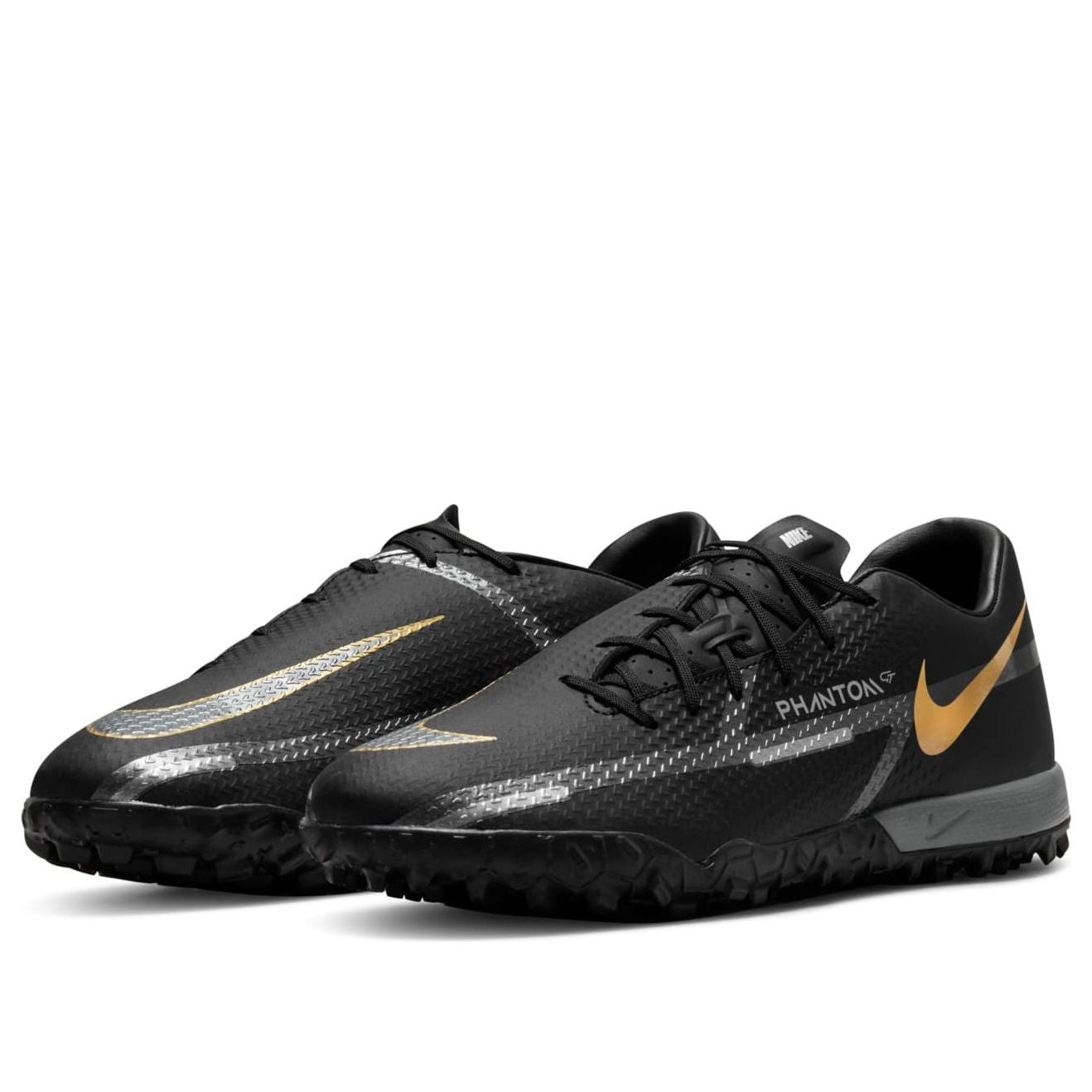 Nike Phantom GT2 Academy TF 'Black Goldgold Grey' DC0803-008