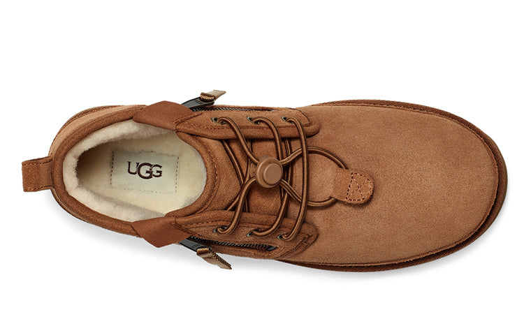 UGG Neumel Adaptive Zipper Fleece Lined Brown 1118710-CHE