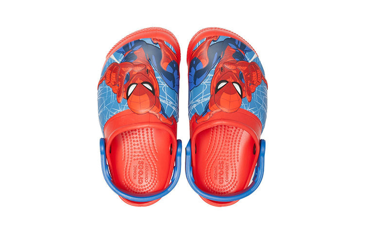 (GS) Crocs Fun Lab SpiderMan Lights Clogs 'Red Blue' 205506-8C1