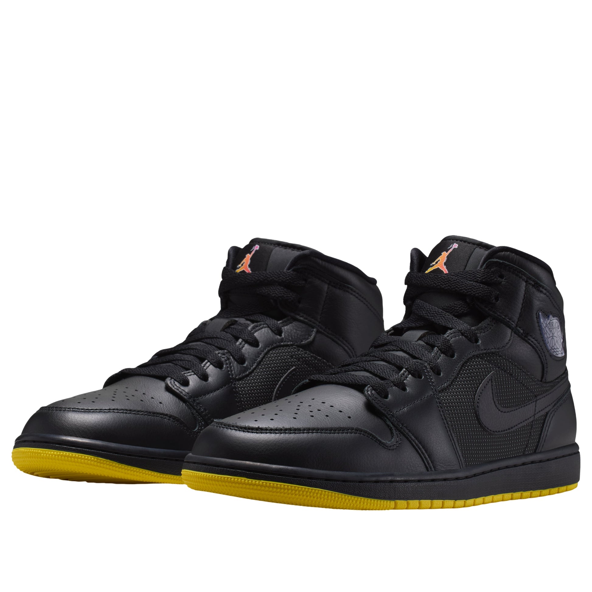 Air Jordan 1 Mid SE 'Black Opti Yellow' IO2052-001