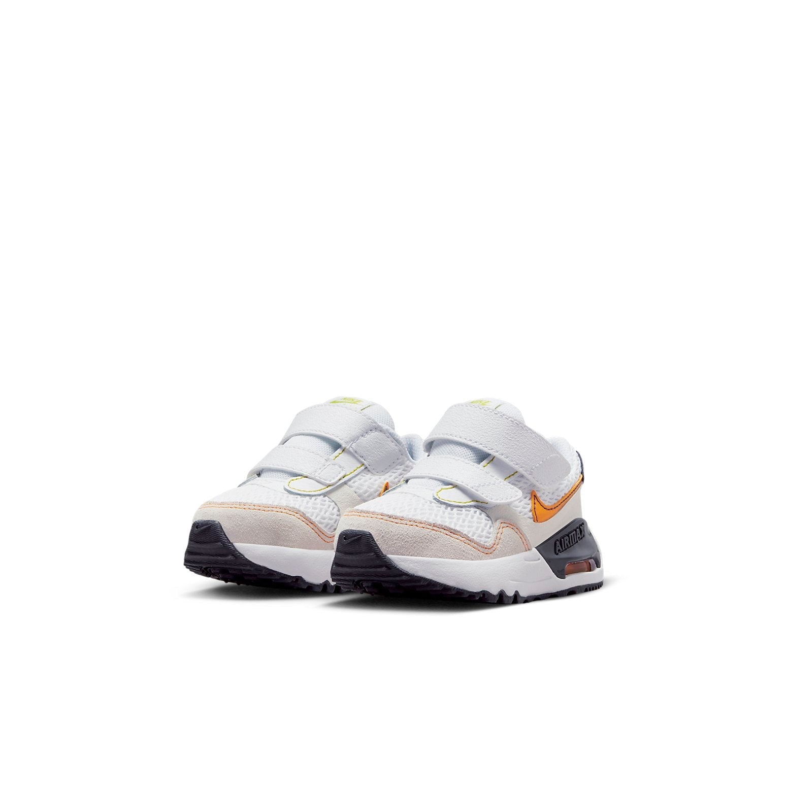 (TD) Nike Air Max SYSTM 'White Sail Vivid Orange' DQ0286-109