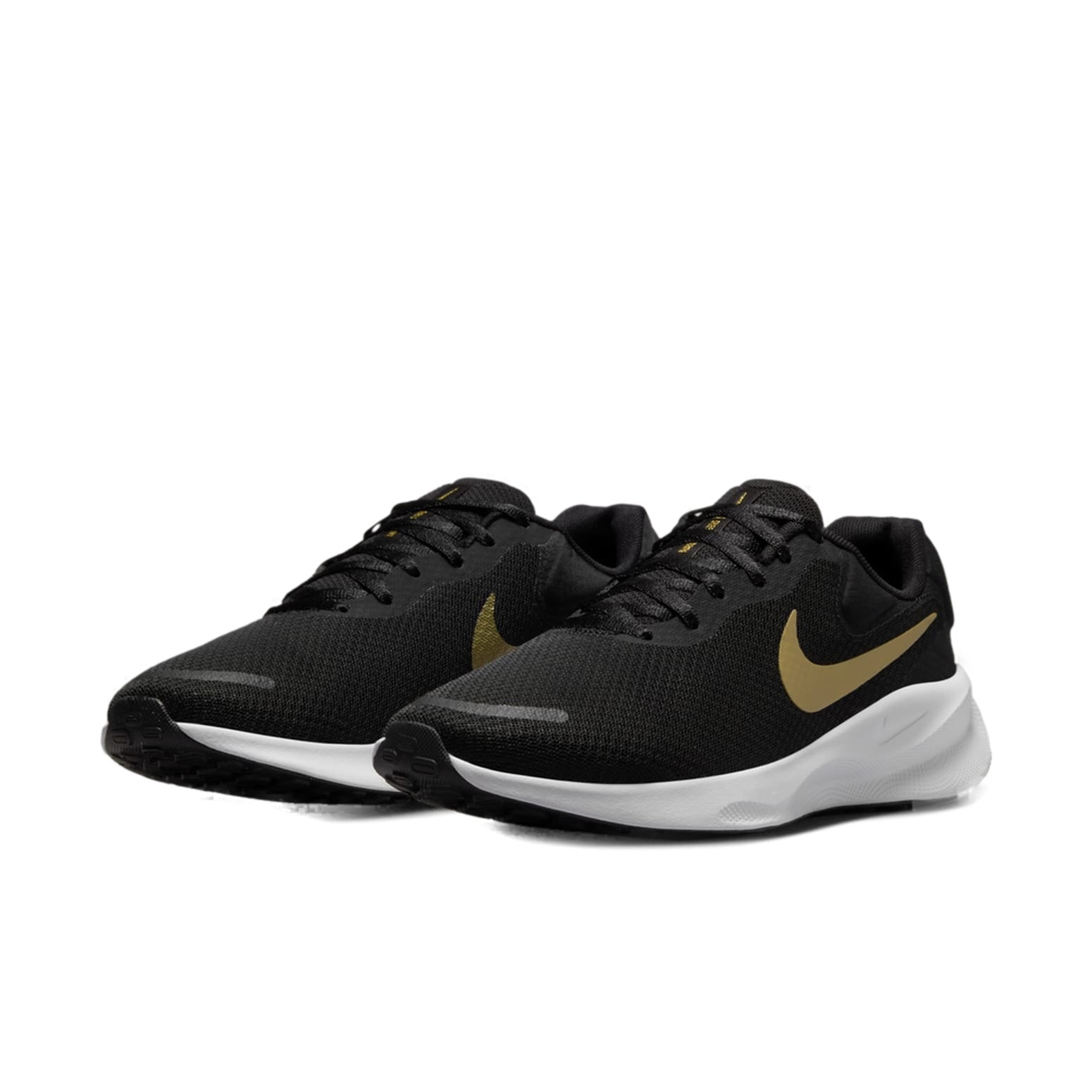 (WMNS) Nike Revolution 7 'Black Metallic Gold' FZ6829-002