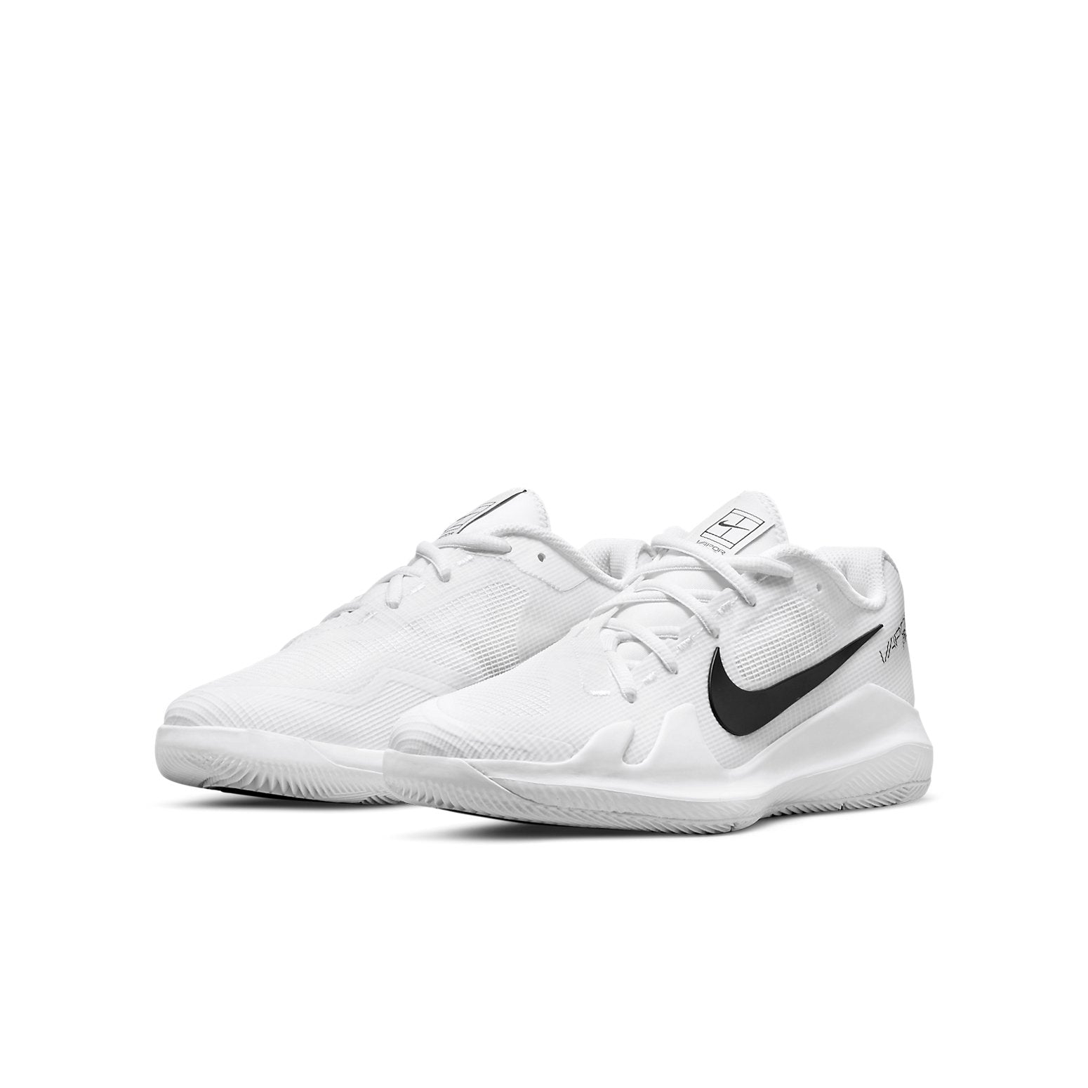 (GS) Nike Court Vapor Pro 'White Black' CV0863-124