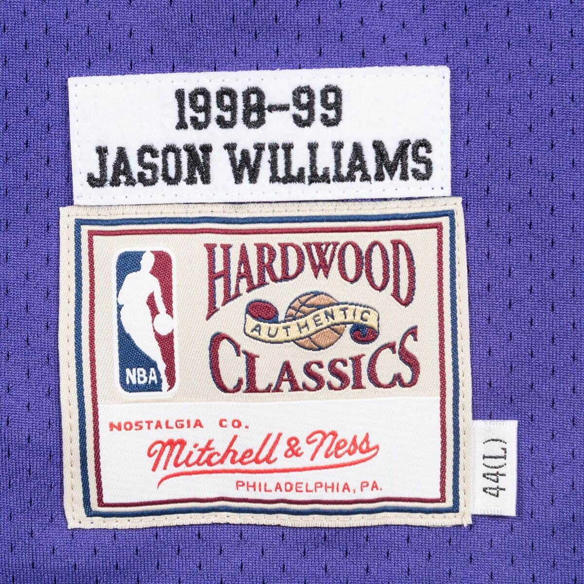 Mitchell & Ness x NBA Sacramento Kings 1998-99 Jersey 'Jason Williams 55' BA64UY-SKI-L-CAV