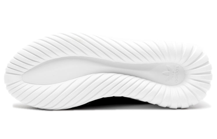 adidas Tubular Cozy Breathable Running Shoes Black White Unisex 'Black White' BA7718