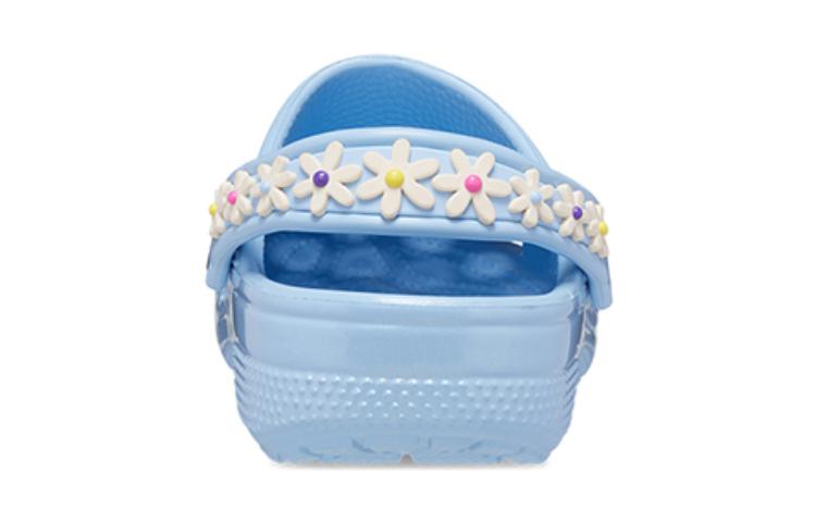 (GS) Crocs Daisy Chain Classic Clog 'Blue Calcite' 209065-4NS