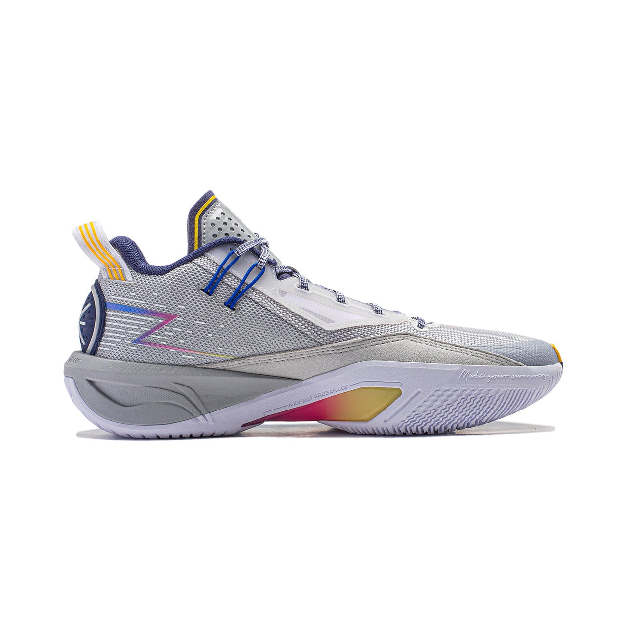 Li-Ning Wade Fission 9 'Grey Multi-Color' ABPU003-7