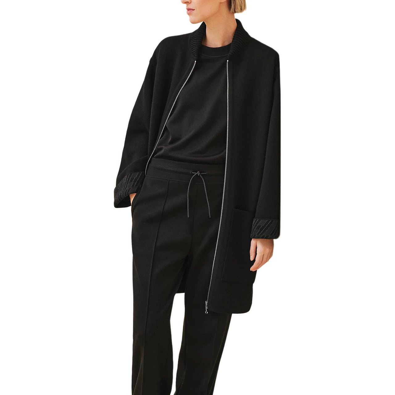 HERMES SS24 Jackets Coats Women's Black