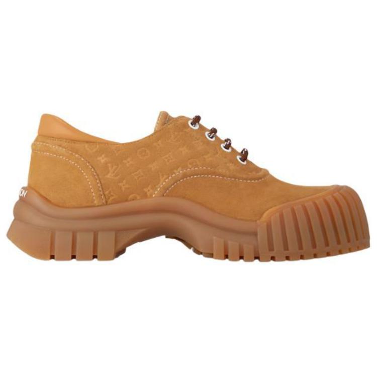 LOUIS VUITTON Ruby Casual Single Shoes Women's Brown