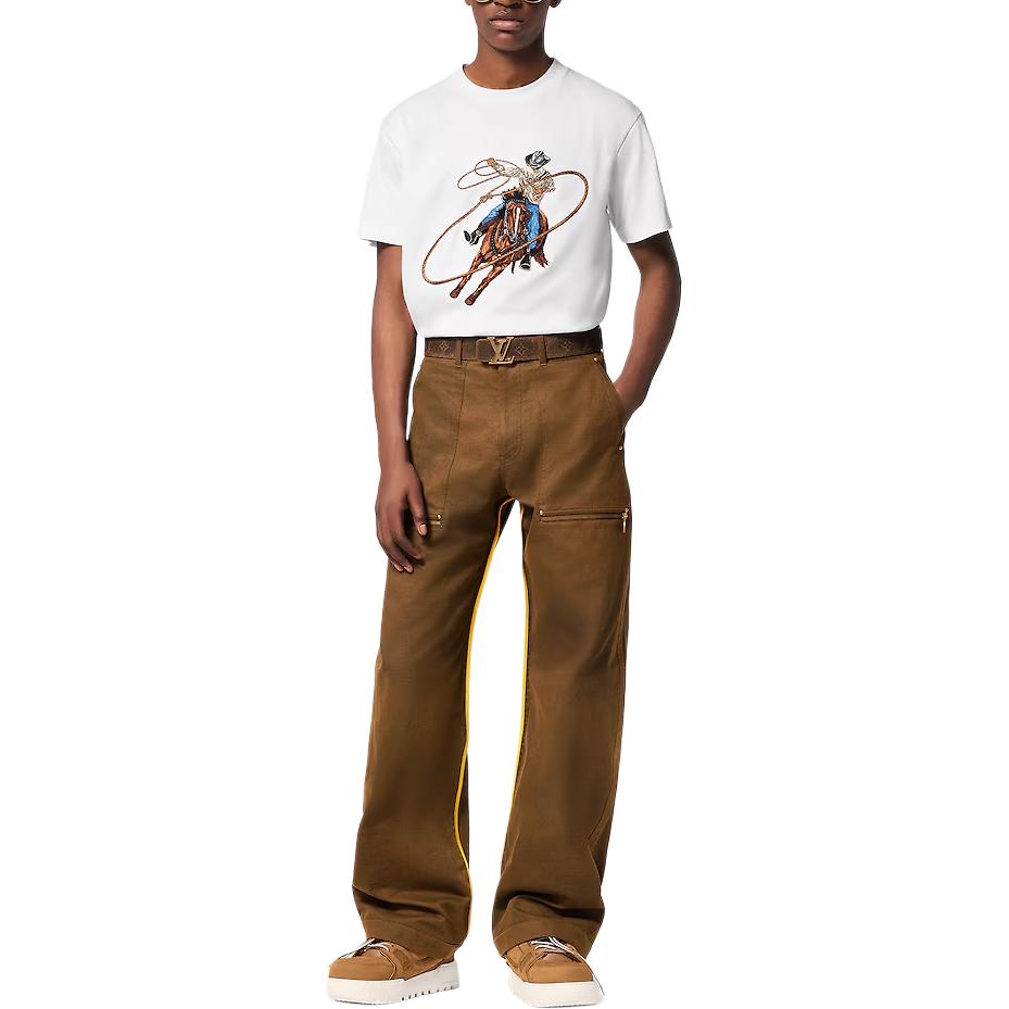 LOUIS VUITTON Workwear Cotton Chino Pants