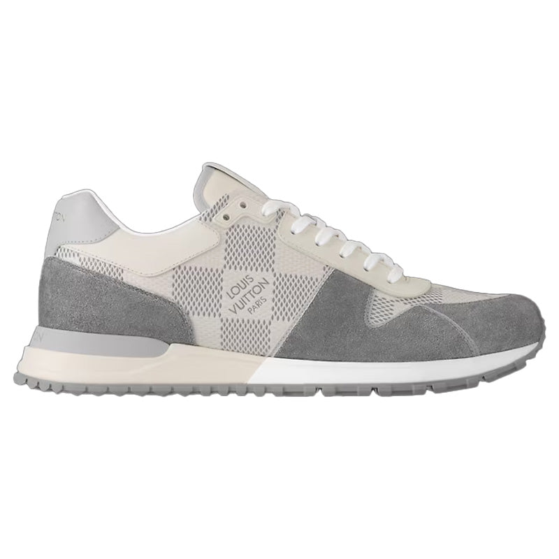 LOUIS VUITTON Run Away Low-Top Casual Shoes Men's Gray